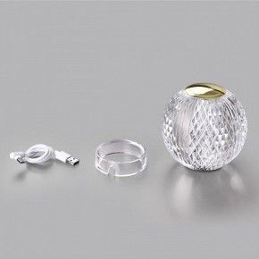 Настольная лампа декоративная Odeon Light Crystal 5008/2TL в Качканаре - kachkanar.mebel24.online | фото