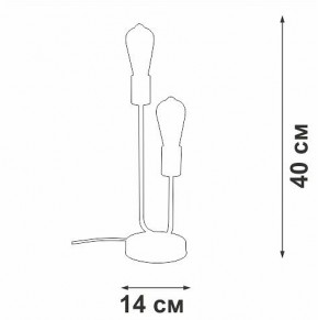 Настольная лампа декоративная Vitaluce V3005 V3005-1/2L в Качканаре - kachkanar.mebel24.online | фото 5