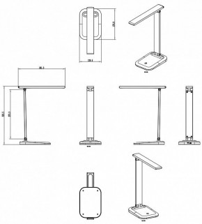 Настольная лампа офисная Arte Lamp London A5124LT-1BK в Качканаре - kachkanar.mebel24.online | фото 2