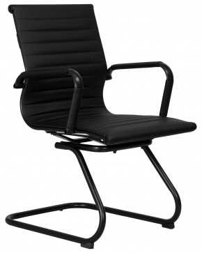 Офисное кресло для посетителей DOBRIN CODY BLACK, чёрный в Качканаре - kachkanar.mebel24.online | фото 2