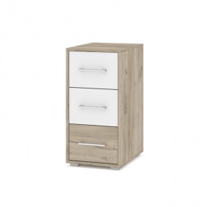 ОЛИВИЯ О62 Комод-тумба (дуб серый/белый) в Качканаре - kachkanar.mebel24.online | фото
