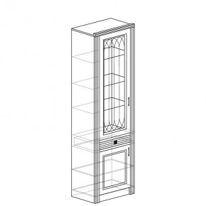 ОРЛЕАН Гостиная (модульная) серый в Качканаре - kachkanar.mebel24.online | фото 7