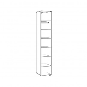 ОСТИН Спальный гарнитур (модульный) белый в Качканаре - kachkanar.mebel24.online | фото 11