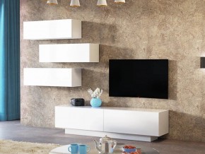 ПАОЛА Гостиная (Белый/Белый) в Качканаре - kachkanar.mebel24.online | фото