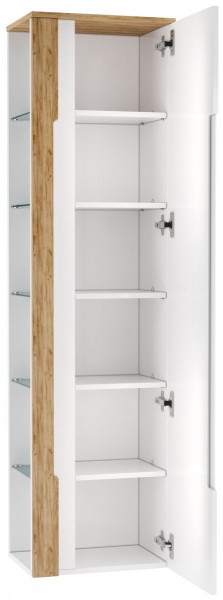 Пенал подвесной 45 Maestro без ящика правый Домино (DM3301P) в Качканаре - kachkanar.mebel24.online | фото 3