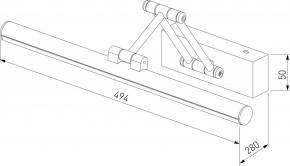 Подсветка для картины Elektrostandard Monza a064136 в Качканаре - kachkanar.mebel24.online | фото 4