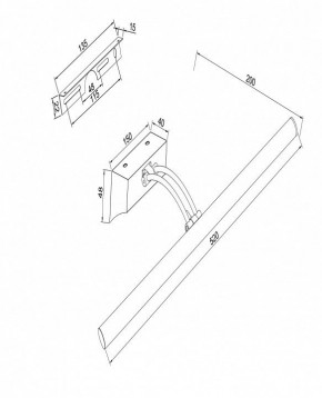 Подсветка для картины Maytoni Fino MIR003WL-L12CH в Качканаре - kachkanar.mebel24.online | фото 4