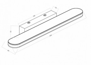 Подсветка для зеркала Maytoni Epic MIR009WL-L12CH4K в Качканаре - kachkanar.mebel24.online | фото 3