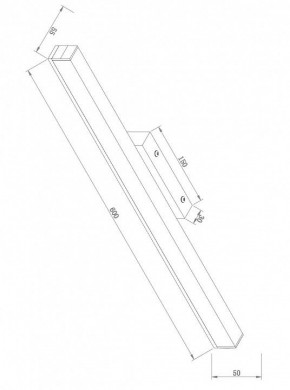 Подсветка для зеркала Maytoni Fichte MIR012WL-L14W4K в Качканаре - kachkanar.mebel24.online | фото 3