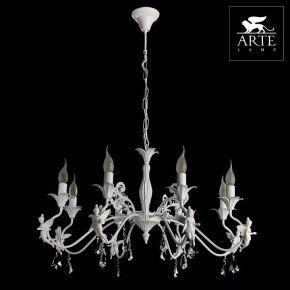 Подвесная люстра Arte Lamp Angelina A5349LM-8WH в Качканаре - kachkanar.mebel24.online | фото 4