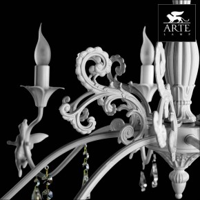 Подвесная люстра Arte Lamp Angelina A5349LM-8WH в Качканаре - kachkanar.mebel24.online | фото 6