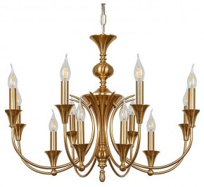 Подвесная люстра Arte Lamp Collinetta A4094LM-12PB в Качканаре - kachkanar.mebel24.online | фото