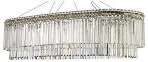 Подвесная люстра Arti Lampadari Ovindoli Nickel Ovindoli L 1.5.120x40.101 G в Качканаре - kachkanar.mebel24.online | фото