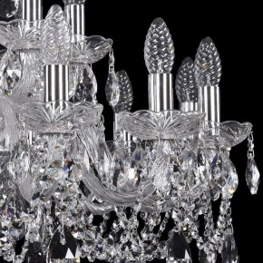 Подвесная люстра Bohemia Ivele Crystal 1402 1402/12+6/240/Ni в Качканаре - kachkanar.mebel24.online | фото 2