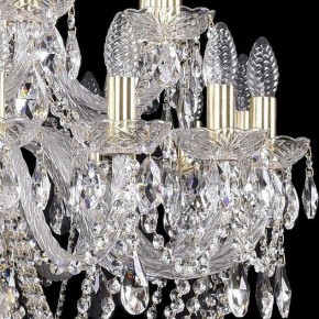Подвесная люстра Bohemia Ivele Crystal 1402 1402/16+8+4/300/XL-123/3D/G в Качканаре - kachkanar.mebel24.online | фото 2