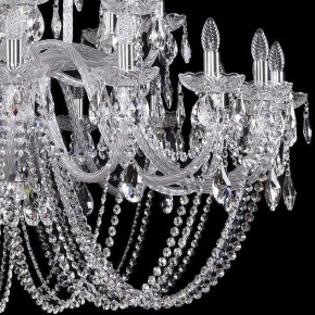 Подвесная люстра Bohemia Ivele Crystal 1402 1402/20+10+5/530/XL-165/Ni в Качканаре - kachkanar.mebel24.online | фото 2