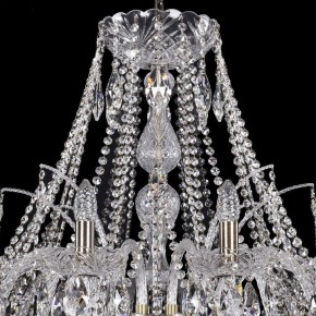 Подвесная люстра Bohemia Ivele Crystal 1411 1411/16/400/Pa в Качканаре - kachkanar.mebel24.online | фото 4