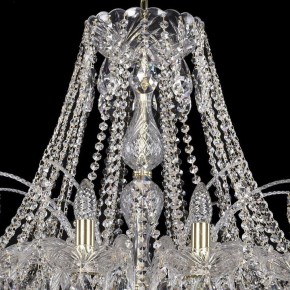 Подвесная люстра Bohemia Ivele Crystal 1411 1411/20/400/G в Качканаре - kachkanar.mebel24.online | фото 4