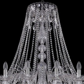 Подвесная люстра Bohemia Ivele Crystal 1411 1411/24/530/Ni в Качканаре - kachkanar.mebel24.online | фото 4