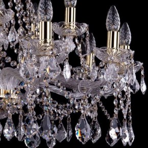 Подвесная люстра Bohemia Ivele Crystal 1413 1413/10+5/300/G/Leafs в Качканаре - kachkanar.mebel24.online | фото 2