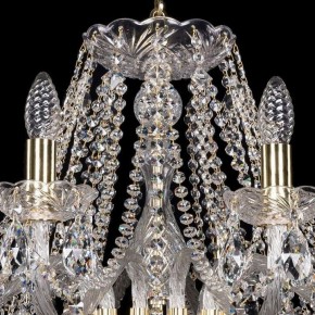 Подвесная люстра Bohemia Ivele Crystal 1413 1413/12/360/G в Качканаре - kachkanar.mebel24.online | фото 4