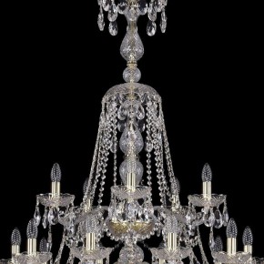 Подвесная люстра Bohemia Ivele Crystal 1413 1413/20+10+5/400/XL-158/3d/G в Качканаре - kachkanar.mebel24.online | фото 4