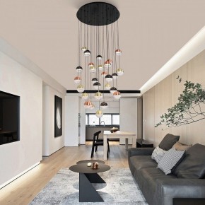 Подвесная люстра Favourite Luna 4371-27P в Качканаре - kachkanar.mebel24.online | фото 3