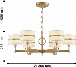 Подвесная люстра Favourite Mateo 2634-6P в Качканаре - kachkanar.mebel24.online | фото 8