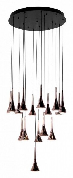 Подвесная люстра Favourite Tolva 4292-16P в Качканаре - kachkanar.mebel24.online | фото