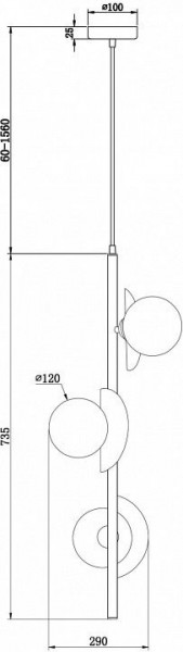 Подвесная люстра Freya Sepia FR5391PL-03CFL в Качканаре - kachkanar.mebel24.online | фото 6