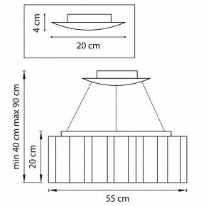 Подвесная люстра Lightstar Nubi 802163 в Качканаре - kachkanar.mebel24.online | фото 3