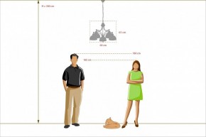 Подвесная люстра MW-Light Фелиция 347017405 в Качканаре - kachkanar.mebel24.online | фото