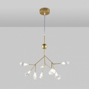 Подвесная люстра Natali Kovaltseva GRACE ll GRACE 75554/9С GOLD SATIN в Качканаре - kachkanar.mebel24.online | фото 3