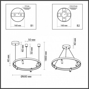 Подвесная люстра Odeon Light Fonda 4317/58L в Качканаре - kachkanar.mebel24.online | фото 6