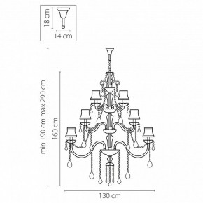 Подвесная люстра Osgona Nativo 715287 в Качканаре - kachkanar.mebel24.online | фото 3