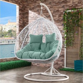 Подвесное кресло AFM-109A White/Green в Качканаре - kachkanar.mebel24.online | фото