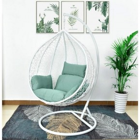 Подвесное кресло AFM-168A-XL White/Green в Качканаре - kachkanar.mebel24.online | фото