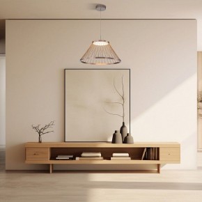 Подвесной светильник Eurosvet Cesta 40017/1 LED коричневый в Качканаре - kachkanar.mebel24.online | фото 4