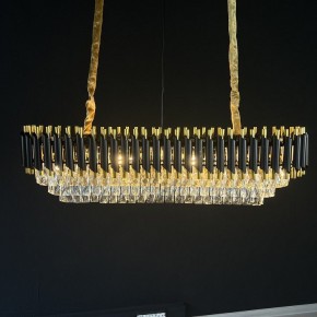 Подвесной светильник Imperiumloft Empire Black Rectangular Chandelier Crystal 40.2893 в Качканаре - kachkanar.mebel24.online | фото 2