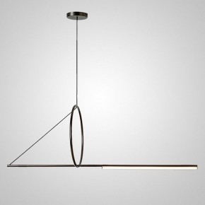 Подвесной светильник Imperiumloft Suspension Cercle Et Trait – Graphite Satine 40.1282-0 в Качканаре - kachkanar.mebel24.online | фото 2