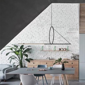 Подвесной светильник Imperiumloft Suspension Cercle Et Trait – Graphite Satine 40.1282-0 в Качканаре - kachkanar.mebel24.online | фото 5