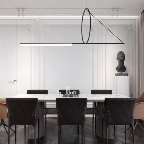 Подвесной светильник Imperiumloft Suspension Cercle Et Trait – Graphite Satine 40.1282-0 в Качканаре - kachkanar.mebel24.online | фото 6