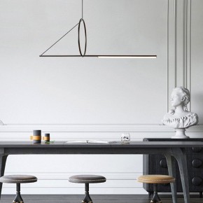 Подвесной светильник Imperiumloft Suspension Cercle Et Trait – Graphite Satine 40.1282-0 в Качканаре - kachkanar.mebel24.online | фото 8