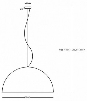Подвесной светильник Maytoni Dome MOD169PL-05GR1 в Качканаре - kachkanar.mebel24.online | фото 4