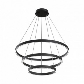 Подвесной светильник Maytoni Halo MOD058PL-L100BK в Качканаре - kachkanar.mebel24.online | фото 3