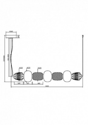 Подвесной светильник Maytoni Pattern MOD267PL-L42CH3K в Качканаре - kachkanar.mebel24.online | фото 4