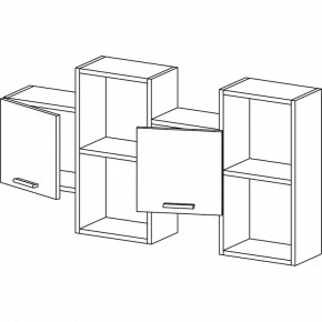 Полка комбинированная Флэш-29 в Качканаре - kachkanar.mebel24.online | фото 2