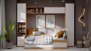 Полка навесная Хилтон Исп 1.1 в Качканаре - kachkanar.mebel24.online | фото 3