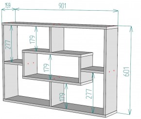 Полка S40 в Качканаре - kachkanar.mebel24.online | фото 2