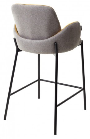 Полубарный стул NYX (H=65cm) VF106 желтый / VF120 серый М-City в Качканаре - kachkanar.mebel24.online | фото 3